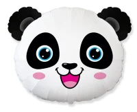Foil balloon 24" FX - Panda,  unpacked (flat)